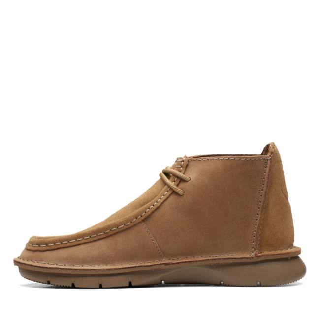 Botki Męskie Clarks Colehill Wally Brązowe | CLK793LXE