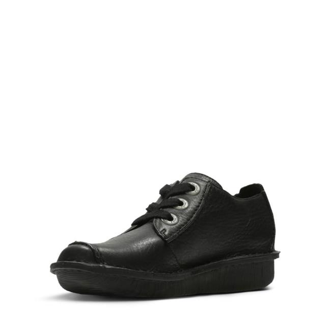 Buty Brogue Damskie Clarks Funny Dream Czarne | CLK065EHZ