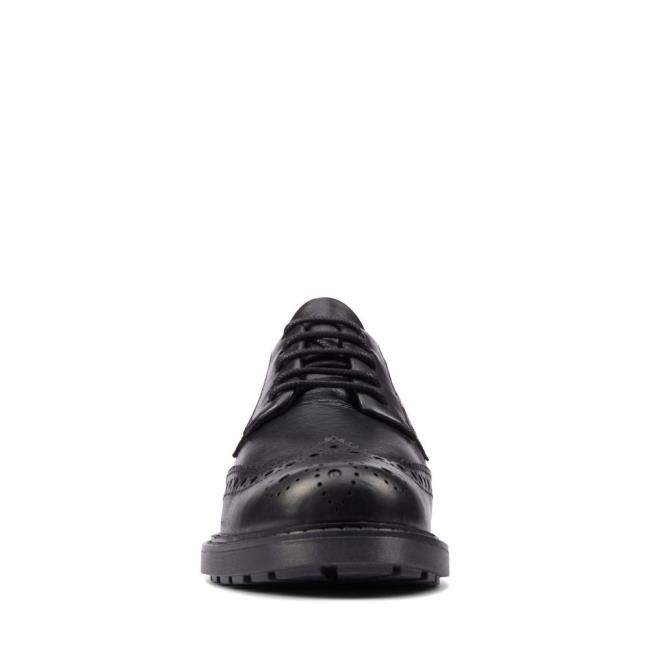 Buty Brogue Damskie Clarks Orinoco 2 Limit Czarne | CLK893PAU