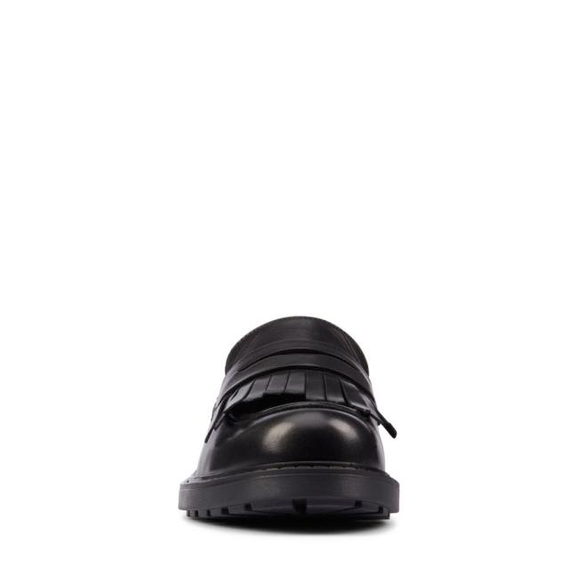 Buty Płaskie Damskie Clarks Orinoco 2 Loafer Czarne | CLK319UAT