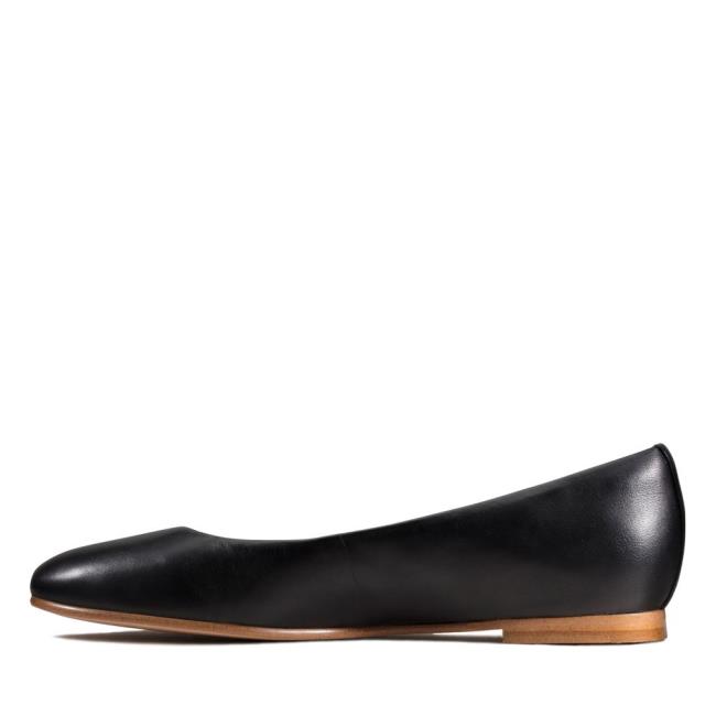 Czarne Buty Damskie Clarks Grace Piper Czarne | CLK035PDV