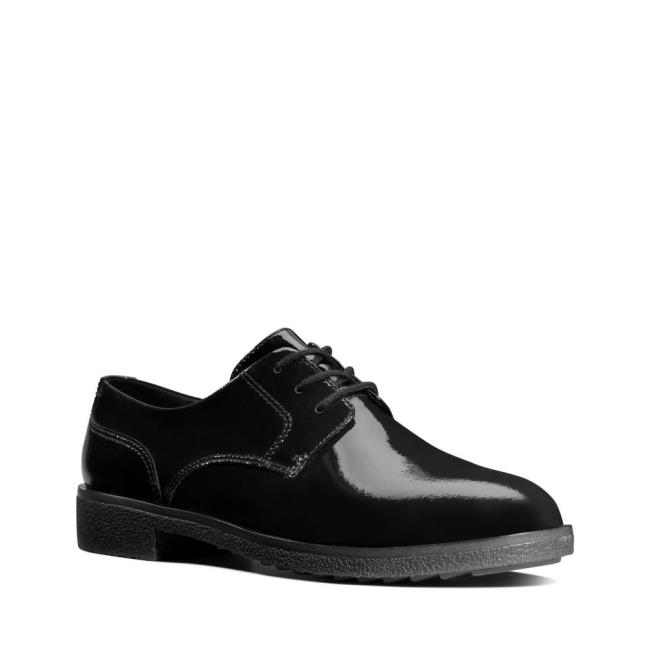 Czarne Buty Damskie Clarks Griffin Lane Czarne | CLK471VHE