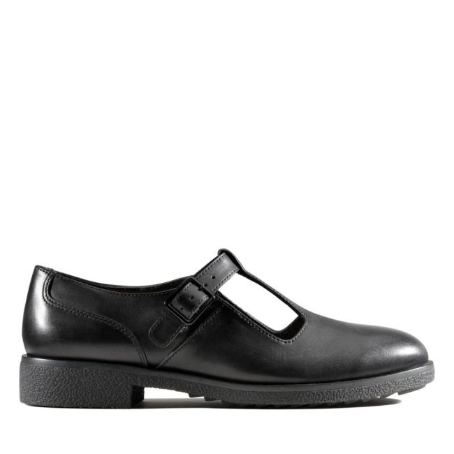 Czarne Buty Damskie Clarks Griffin Town Czarne | CLK651KIZ