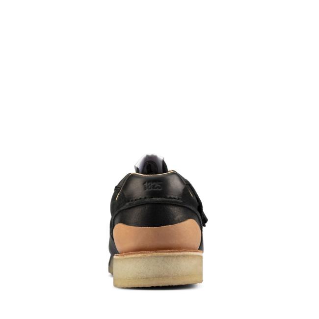 Czarne Buty Damskie Clarks Tor Run Czarne | CLK210HUB