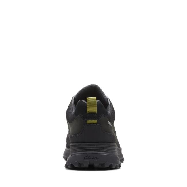 Czarne Buty Męskie Clarks ATL Trek Lo GORE-TEX Czarne | CLK160FZN