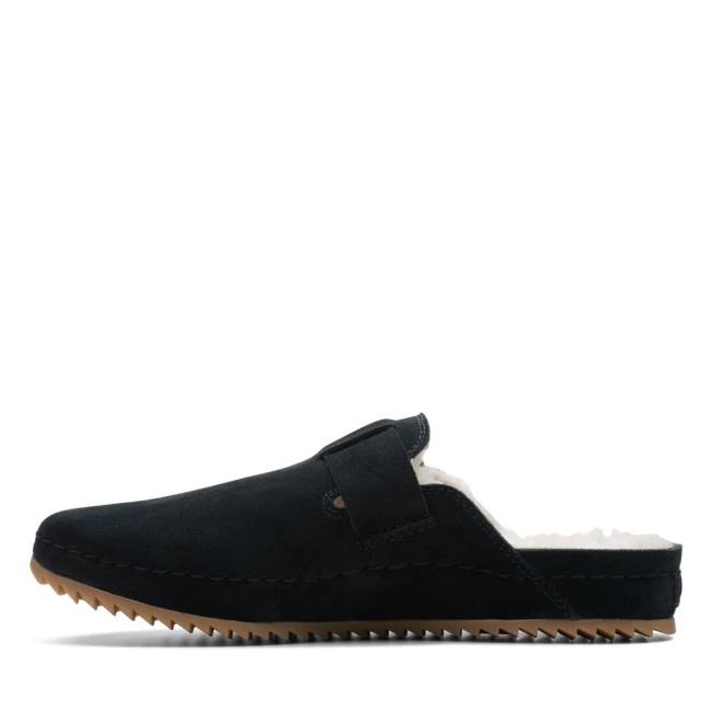 Kapcie Damskie Clarks Brookleigh Mule Czarne | CLK614DRQ