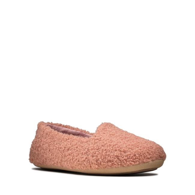 Kapcie Damskie Clarks Cozily Snug Fioletowe | CLK509LUE