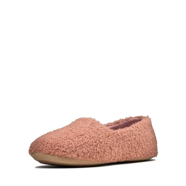 Kapcie Damskie Clarks Cozily Snug Fioletowe | CLK509LUE