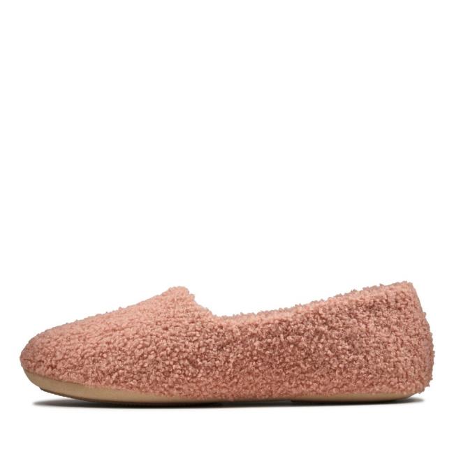 Kapcie Damskie Clarks Cozily Snug Fioletowe | CLK509LUE