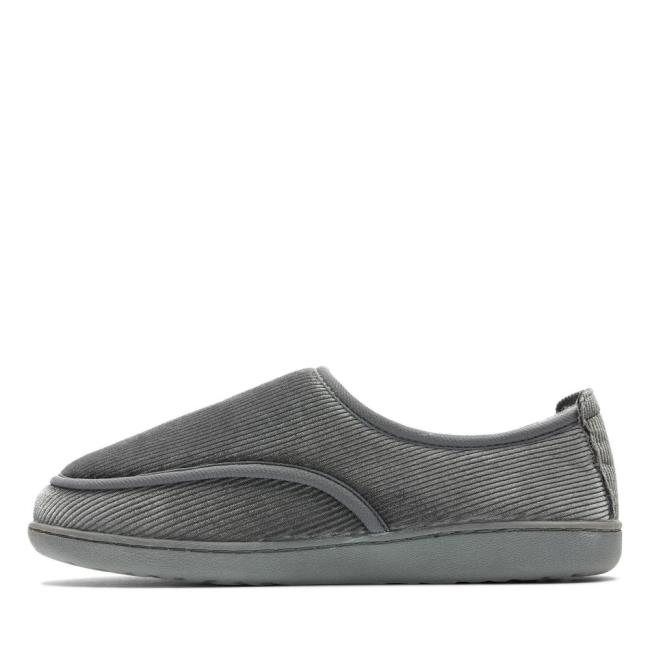 Kapcie Damskie Clarks Home Komfort Szare | CLK421UHK