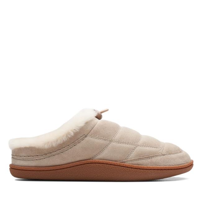 Kapcie Damskie Clarks Pilton Mule Brązowe | CLK204LPT