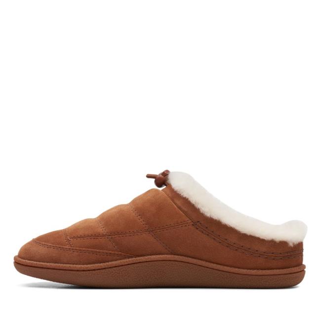 Kapcie Damskie Clarks Pilton Mule Brązowe | CLK815VQC