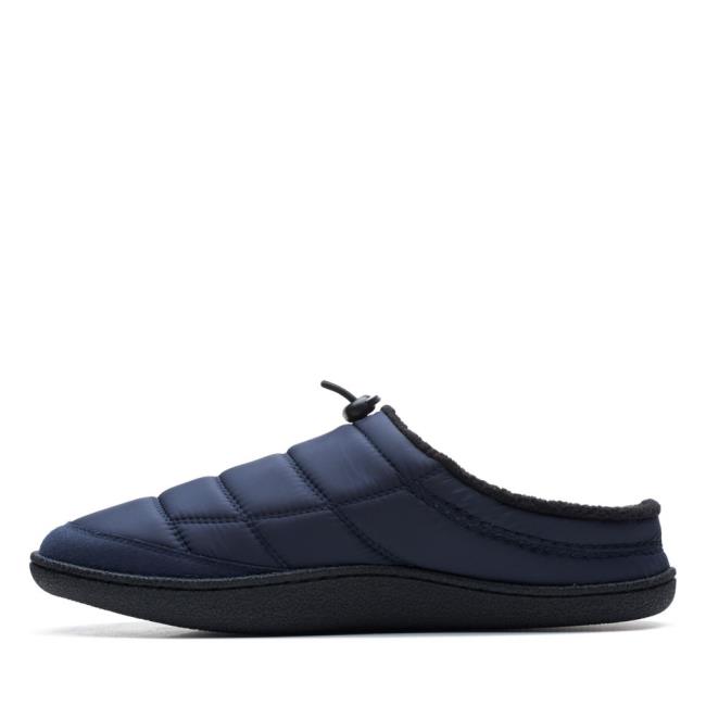 Kapcie Damskie Clarks Pilton Mule Granatowe | CLK614LFO