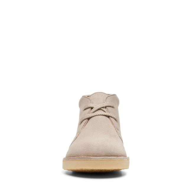 Originals Botki Chłopięce Clarks Desert Boot Brązowe | CLK309TPB