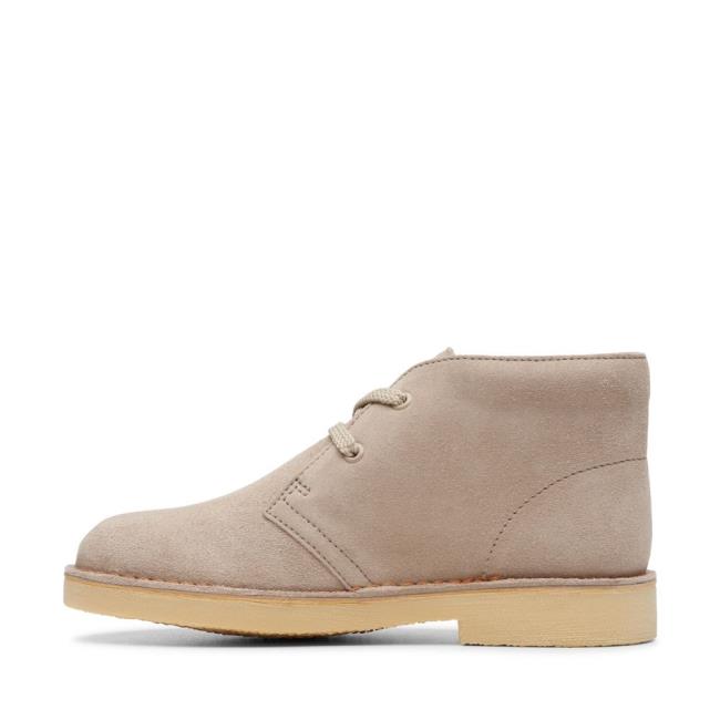 Originals Botki Chłopięce Clarks Desert Boot Brązowe | CLK309TPB