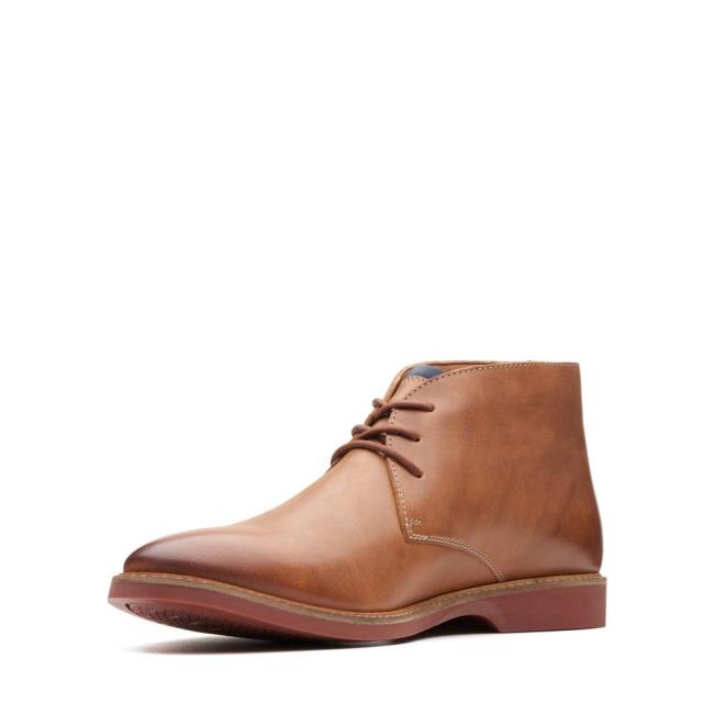 Originals Botki Męskie Clarks Atticus Limit Brązowe | CLK351QHC