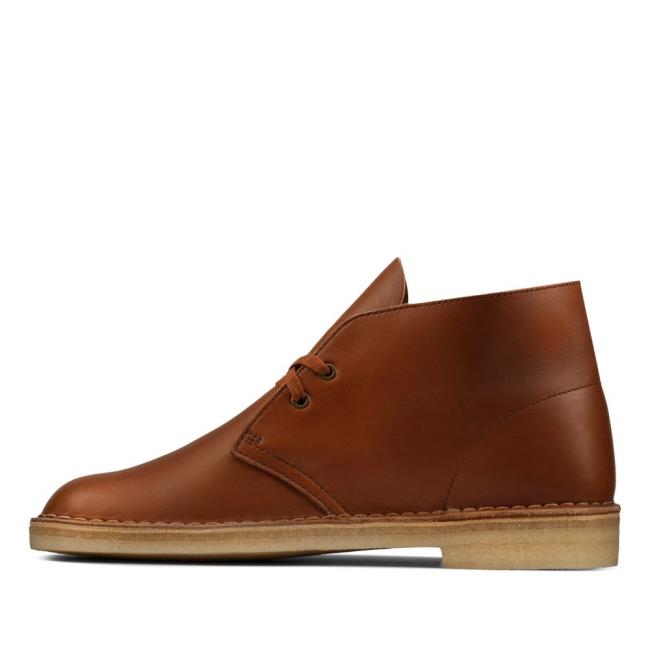 Originals Botki Męskie Clarks Desert Boot Ciemny Brązowe | CLK130ITD