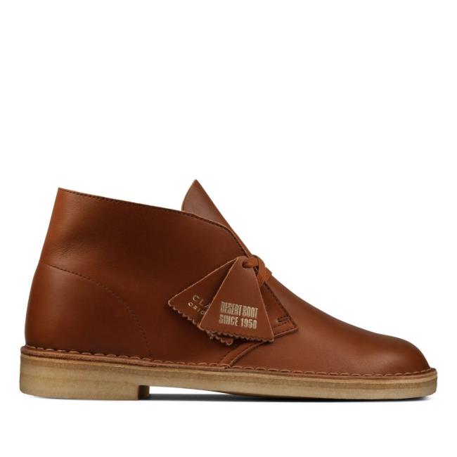 Originals Botki Męskie Clarks Desert Boot Ciemny Brązowe | CLK130ITD