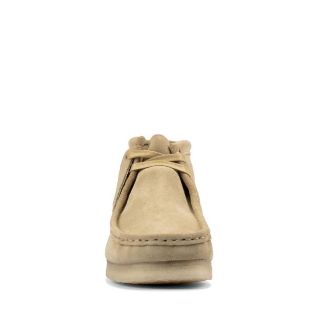 Originals Botki Męskie Clarks Wallabee Boot Brązowe | CLK125XWK