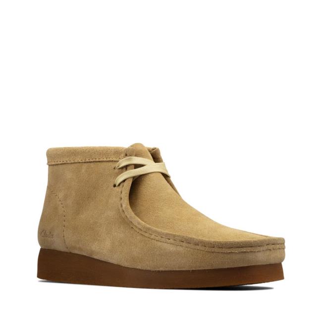 Originals Botki Męskie Clarks Wallabee Boot2 Brązowe | CLK709YHW