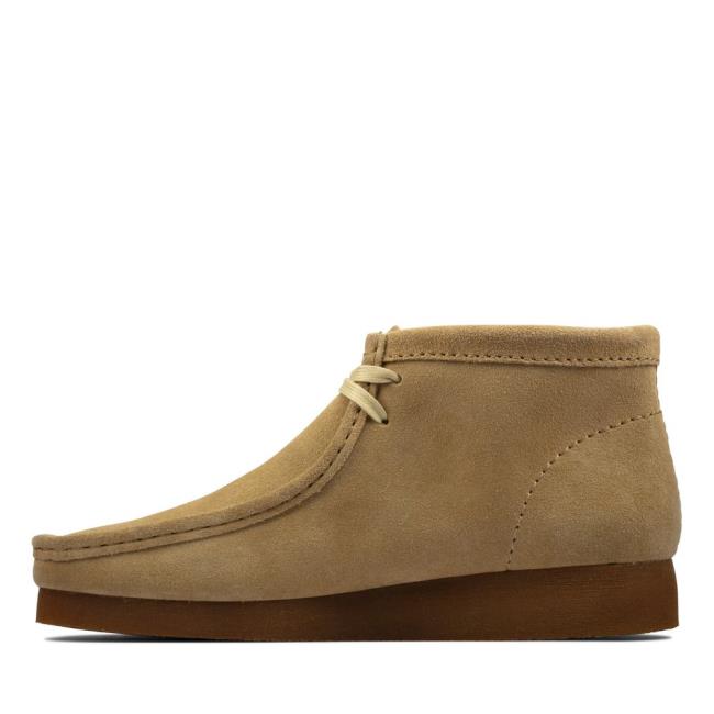 Originals Botki Męskie Clarks Wallabee Boot2 Brązowe | CLK709YHW