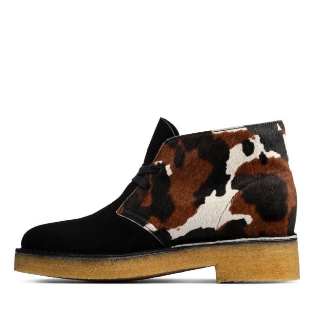 Pustynne Buty Damskie Clarks Desert Boot 221 Cow | CLK048JZH