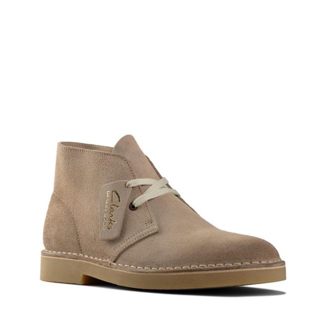 Pustynne Buty Damskie Clarks Desert Boot 2 Brązowe | CLK402RQJ