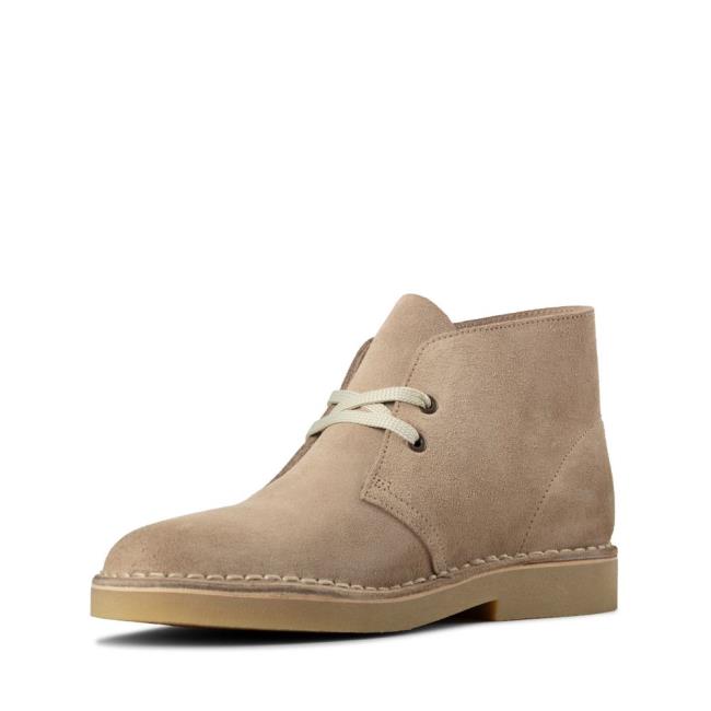 Pustynne Buty Damskie Clarks Desert Boot 2 Brązowe | CLK402RQJ