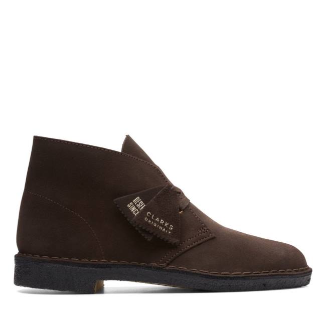 Pustynne Buty Męskie Clarks Desert Boot Klasyczne Brązowe | CLK081KBP