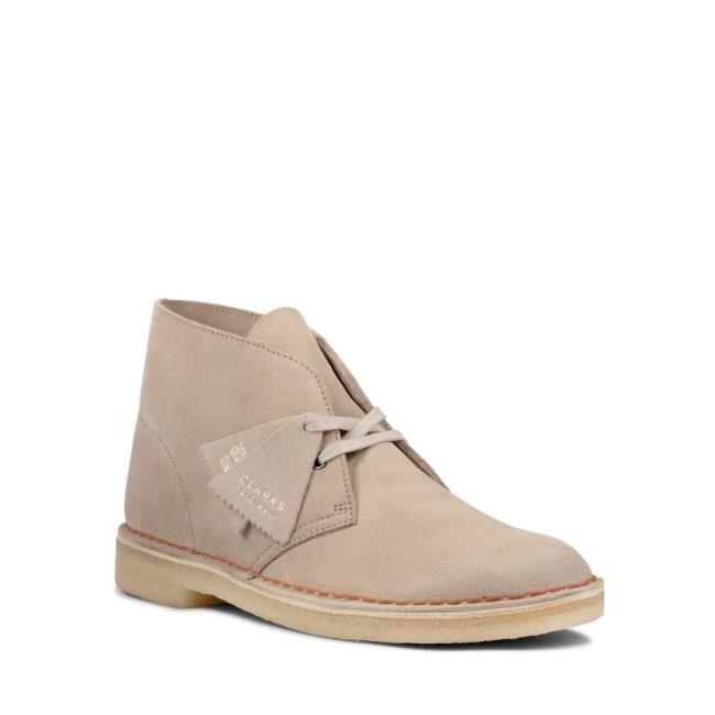 Pustynne Buty Męskie Clarks Desert Boot Brązowe | CLK241SNB