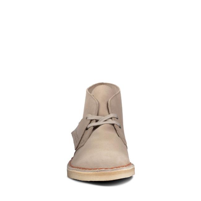 Pustynne Buty Męskie Clarks Desert Boot Brązowe | CLK241SNB