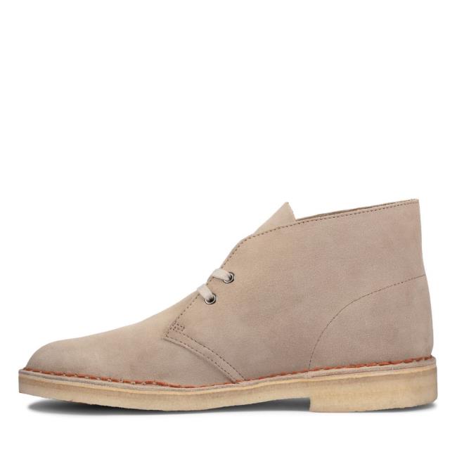 Pustynne Buty Męskie Clarks Desert Boot Brązowe | CLK241SNB