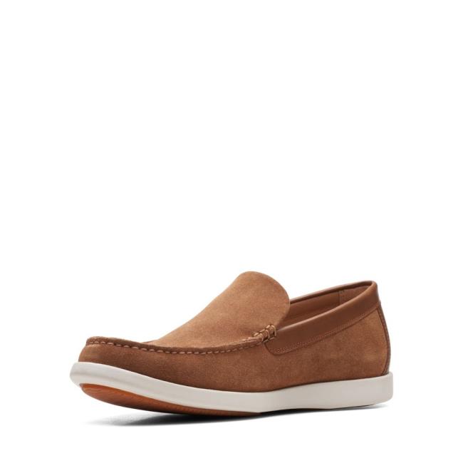 Półbuty Męskie Clarks Ferius Creek Brązowe | CLK104GZY