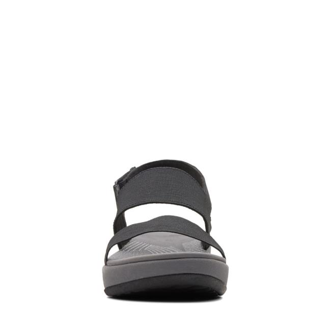 Sandały Damskie Clarks Arla Jacory Czarne | CLK834STX