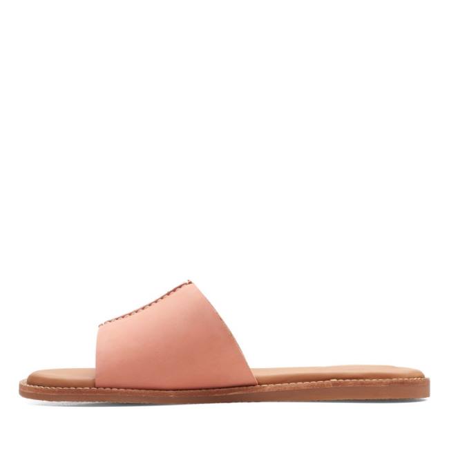 Sandały Damskie Clarks Karsea Mule Różowe | CLK635QME