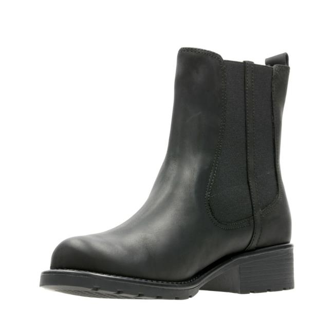 Sztyblety Damskie Clarks Orinoco Club Czarne | CLK139BYP