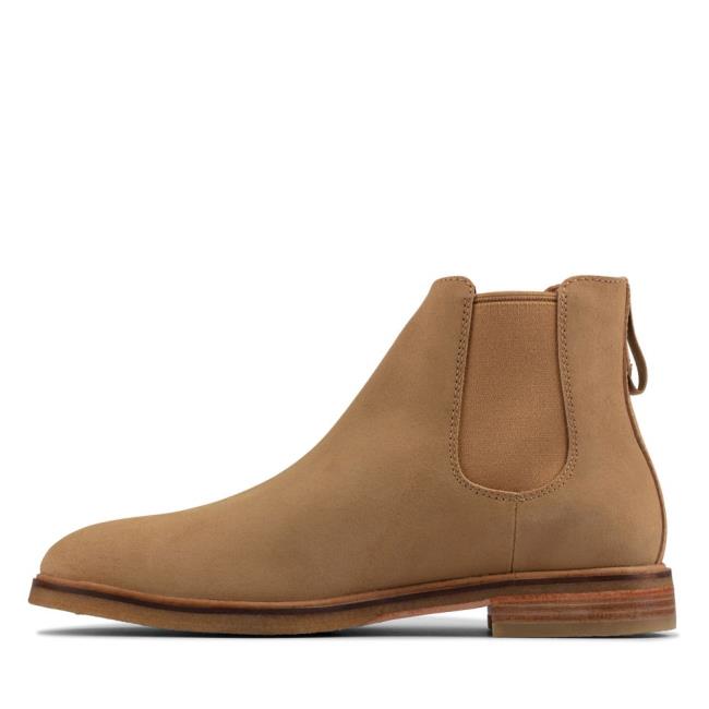 Sztyblety Męskie Clarks Clarkdale Gobi Ciemny Brązowe | CLK048LOI