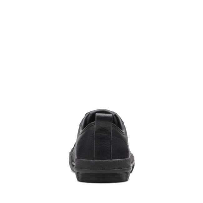 Trampki Damskie Clarks Roxby Koronkowe Czarne | CLK283ABO