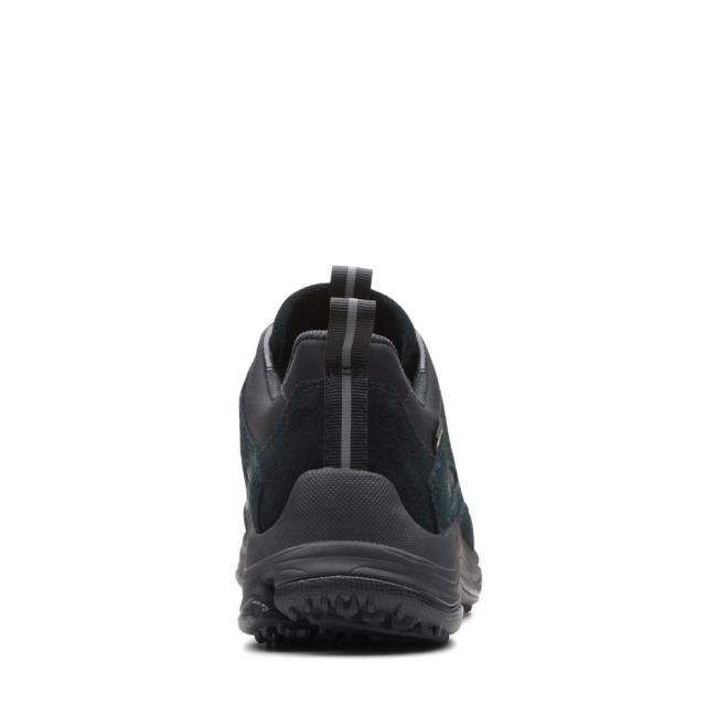 Trampki Damskie Clarks Tri Path SprtGTX Czarne | CLK543PMI