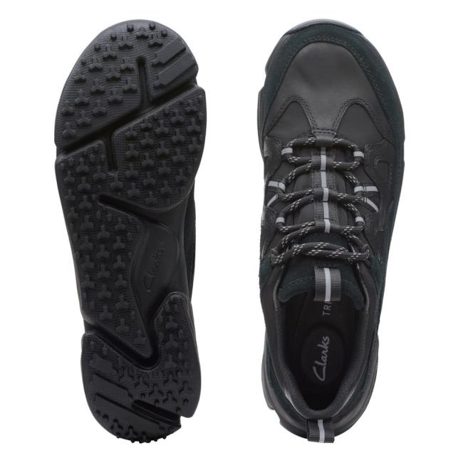 Trampki Damskie Clarks Tri Path SprtGTX Czarne | CLK543PMI