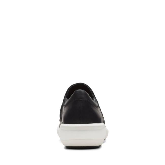 Trampki Damskie Clarks Un Rio Spark Czarne | CLK632OSX