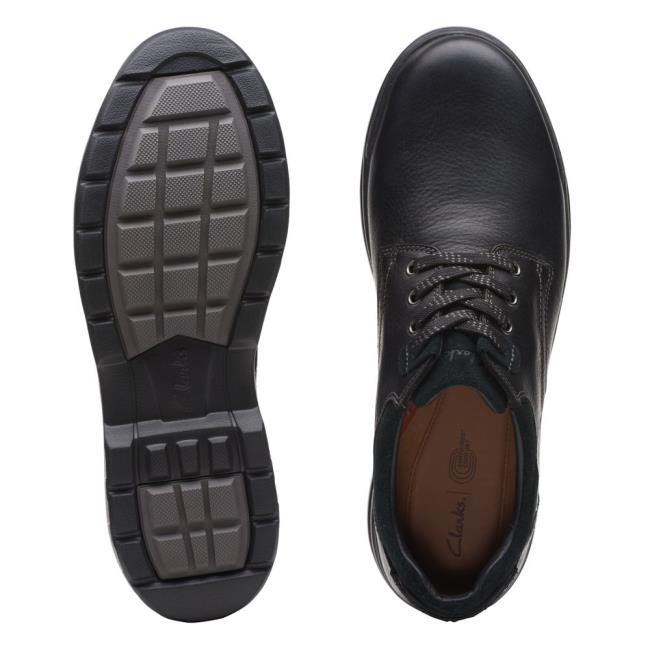 Trampki Męskie Clarks Rockie2 LoGTX Czarne | CLK168ULI