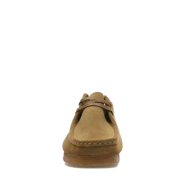 Trzewiki Męskie Clarks Wallabee Khaki | CLK259LMU