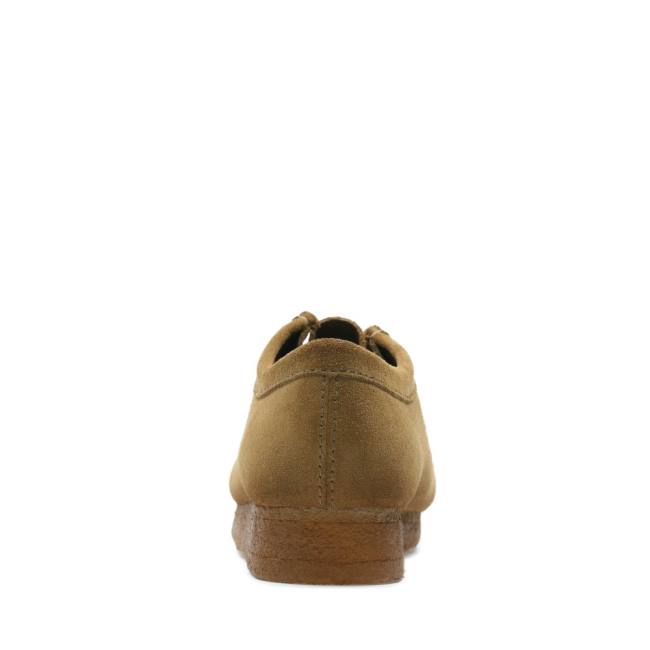 Trzewiki Męskie Clarks Wallabee Khaki | CLK259LMU